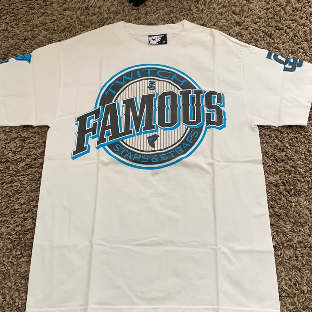 Famous Star & Straps T-shirt, Medium, great condition